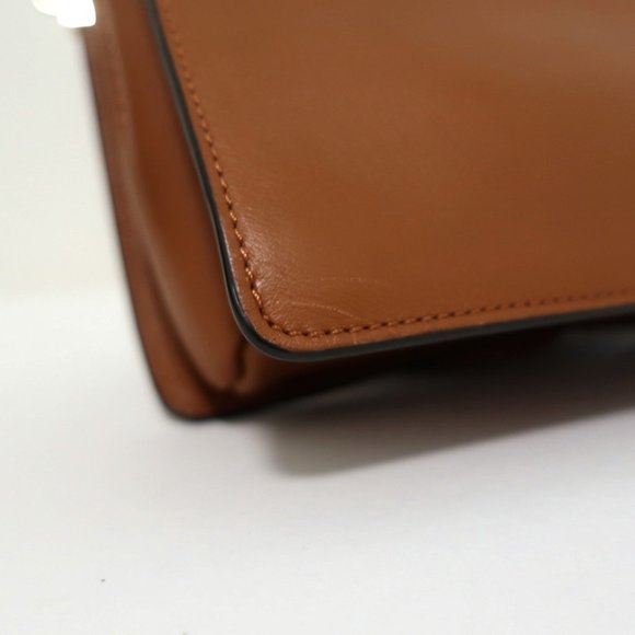 Chloe Faye Small Shoulder Bag Tobacco Suede - Picture 3 of 13